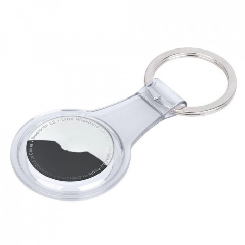 Чохол-брелок для AirTag AHAS Crystal White Чохол-брелок для AirTag AHAS Crystal White